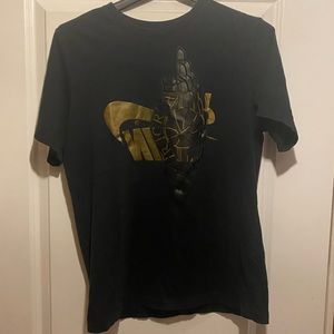 nike air jordan upside down logo tshirt